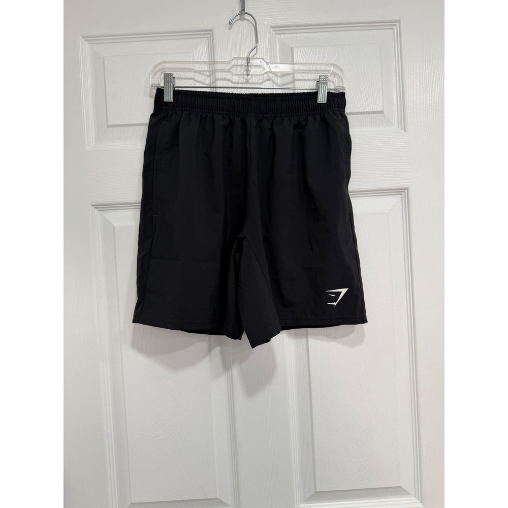 Gymshark Arrival 7" Shorts Mens Small Black Training Running Workout Athletic